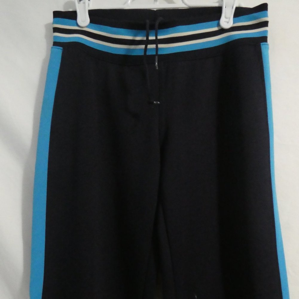 PUMA | medium | Navy joggers with blue, navy and white stripes | drawstring - Picture 3 of 16